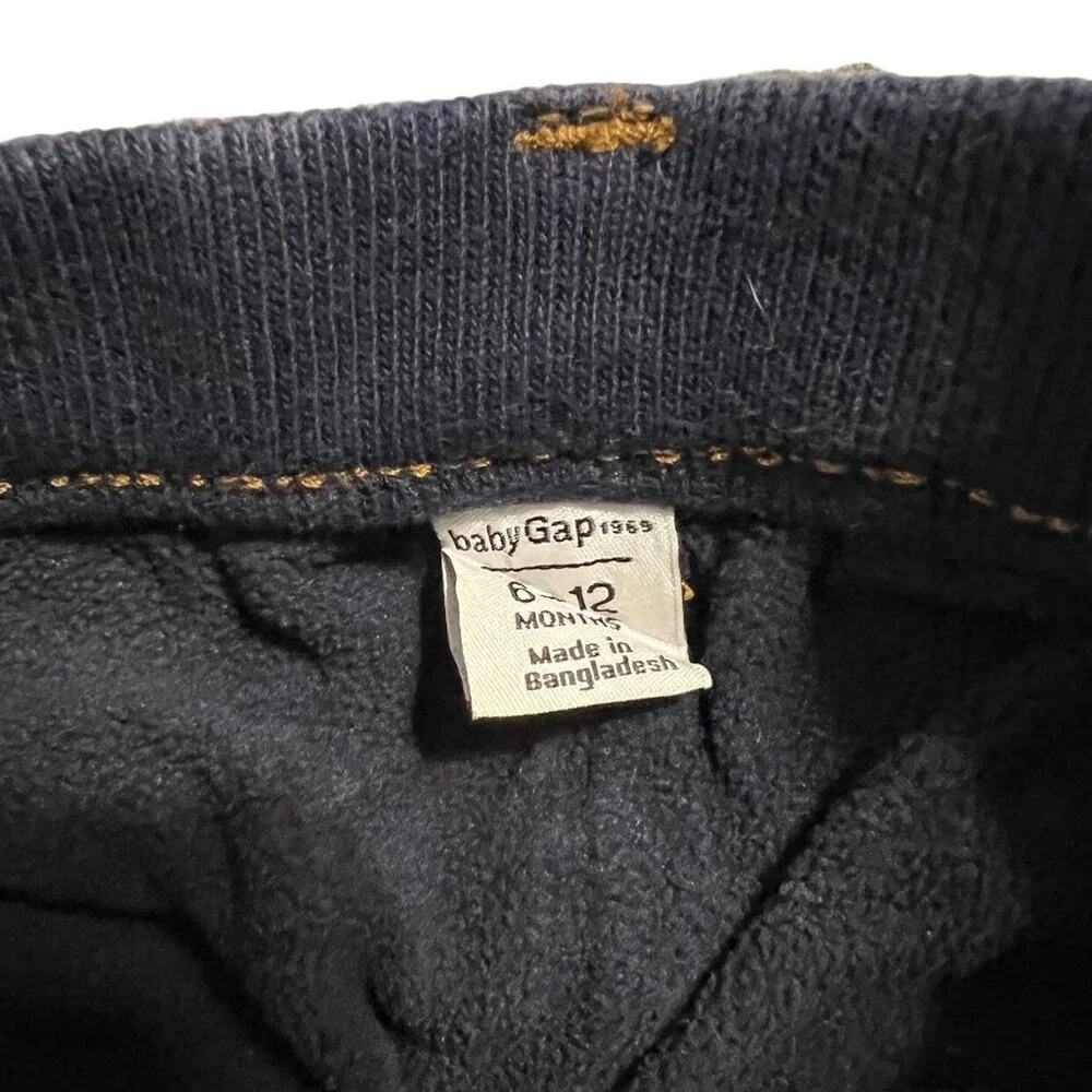 Baby Gap 6-12m Fleece Lined Pull-On Jeans